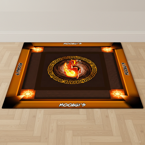 Arène de jeu officielle Moogui’s – 60x60cm – Néoprène antidérapant 🇫🇷