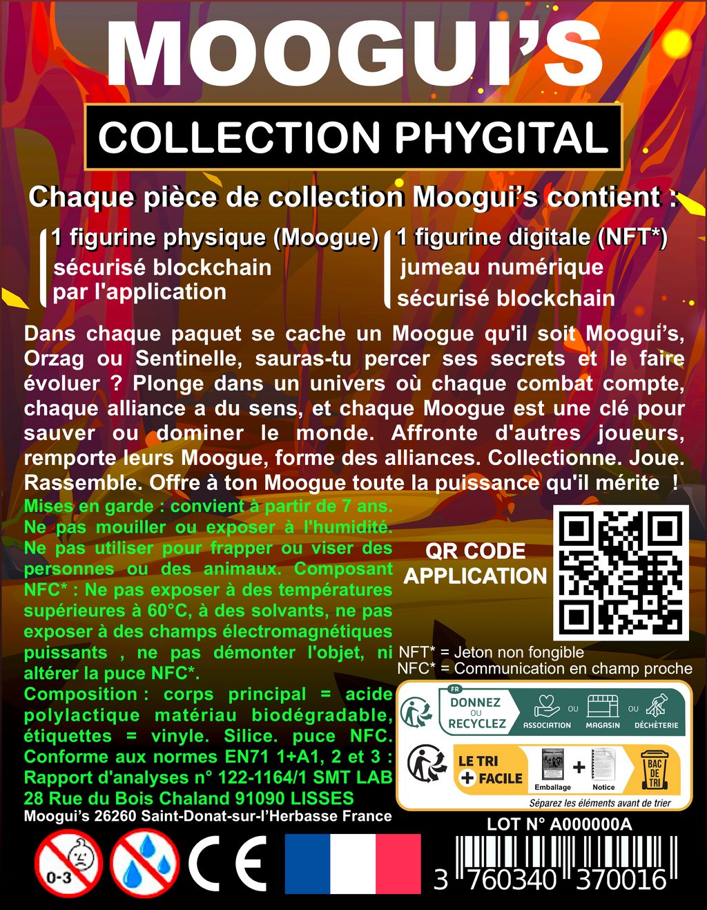 Moogui's série nouvelle version [Prévente] NFT 5000 pièces