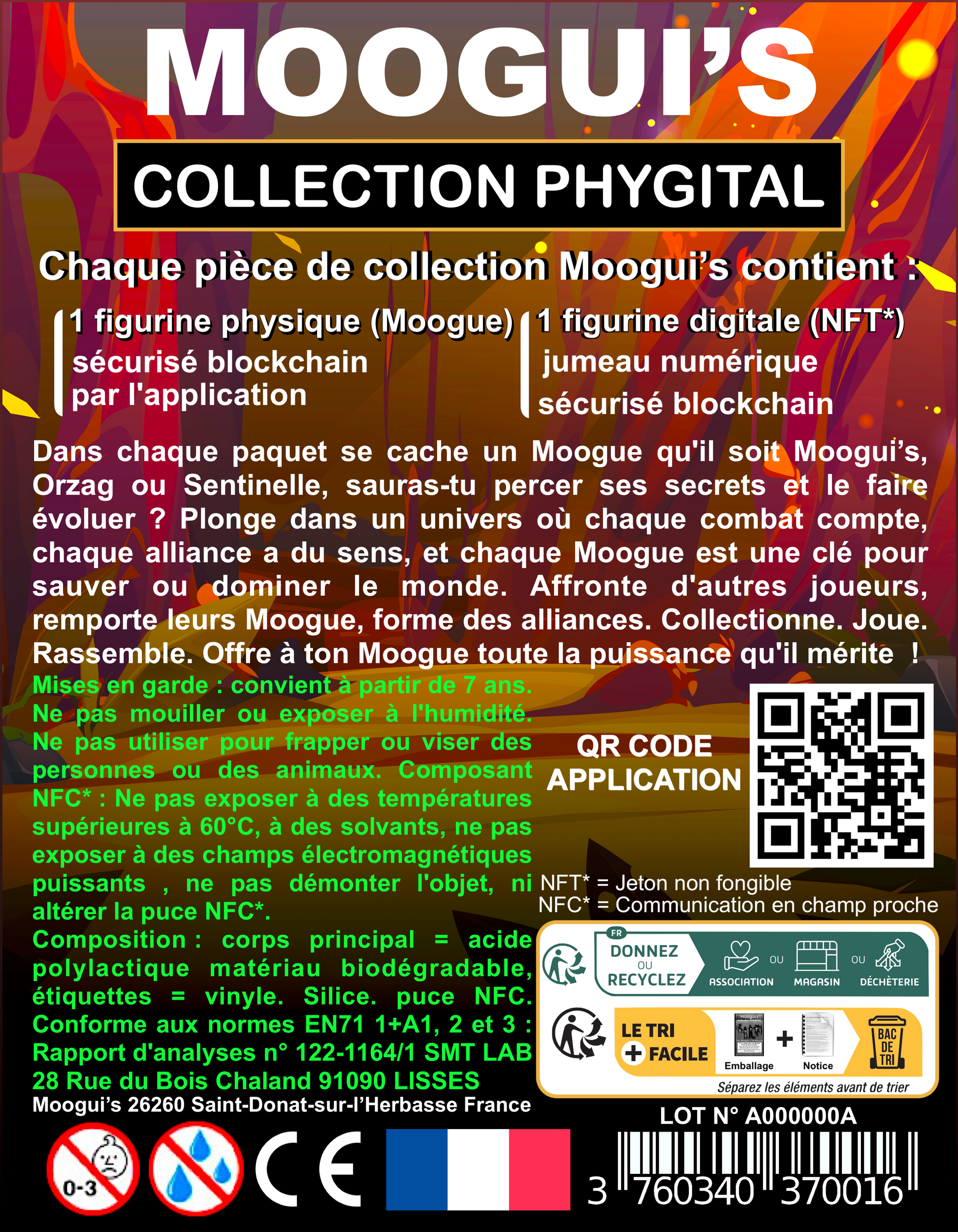 Moogui's série originale NFT 1275 Pièces