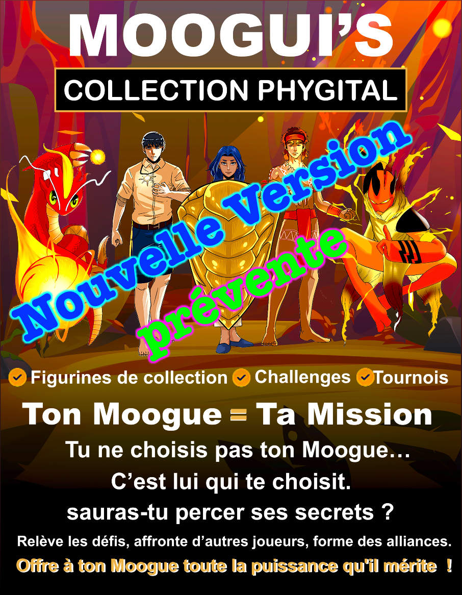Moogui's série nouvelle version [Prévente] NFT 5000 pièces